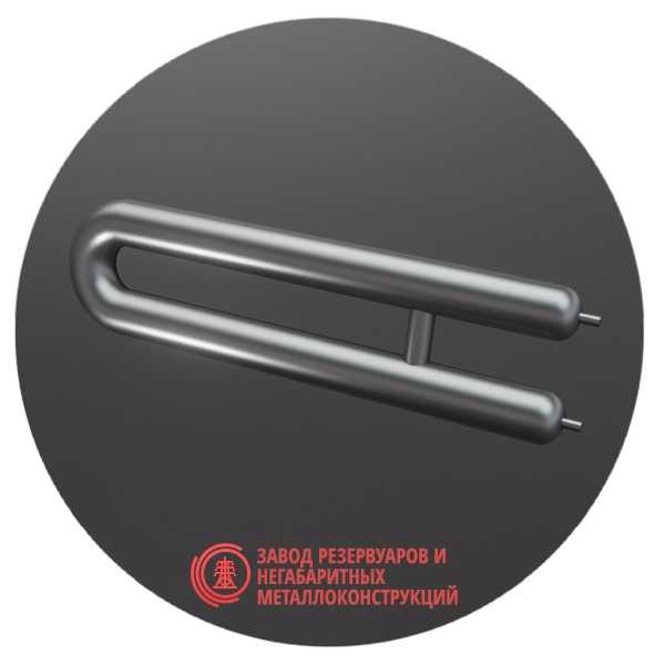 Регистры отопления двухрядные РЗЭ-2x48x2.0-3000 мм